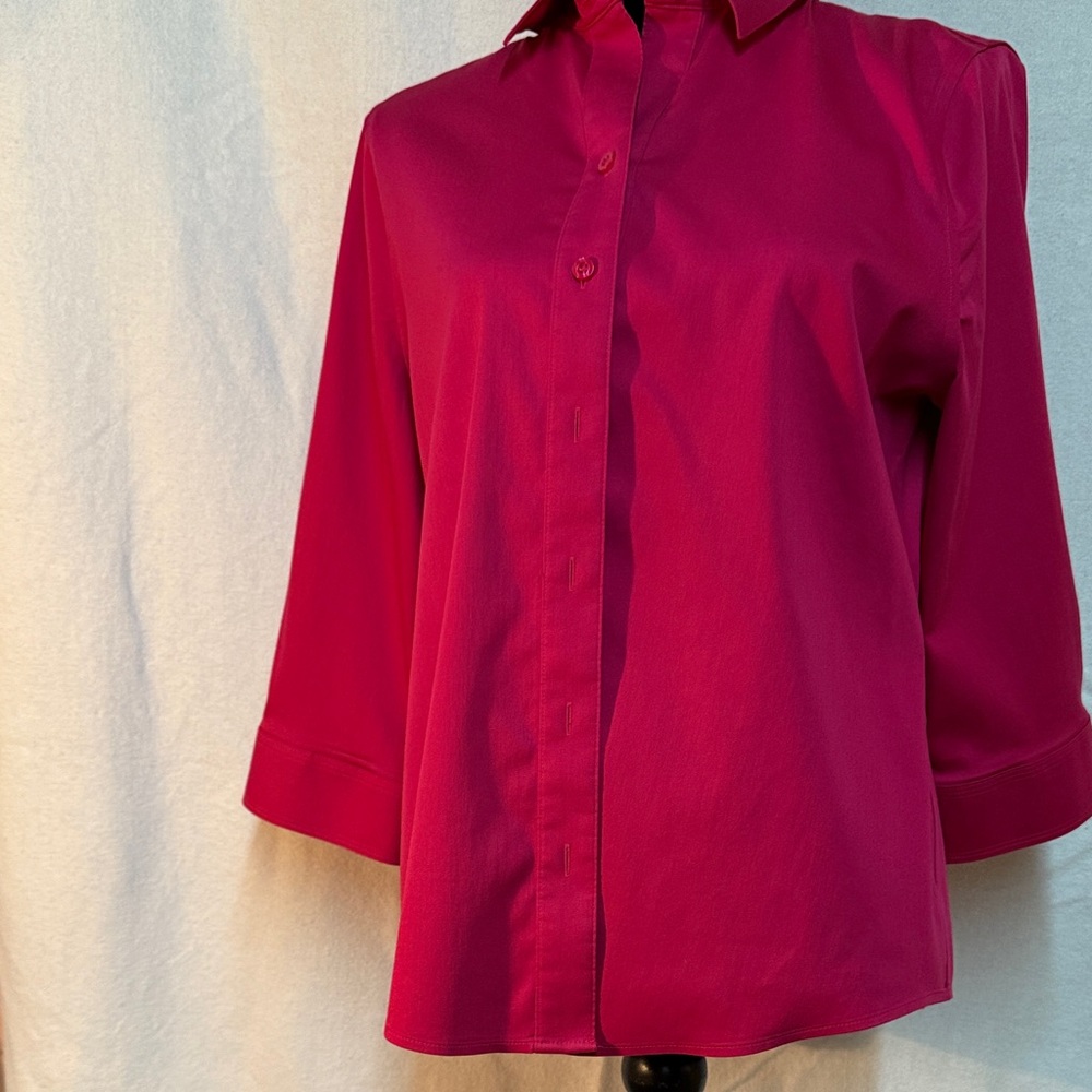 Chico's Vibrant Pink Blouse